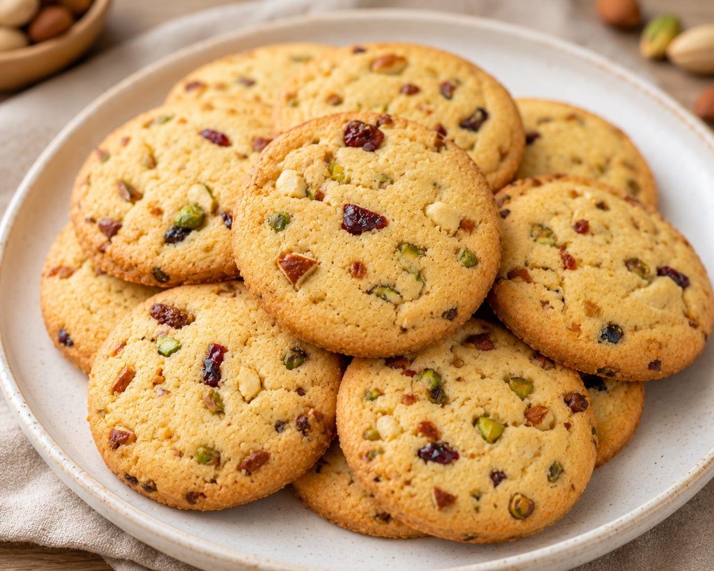 Dry Fruit Cookies — freshly baked eggless cookies