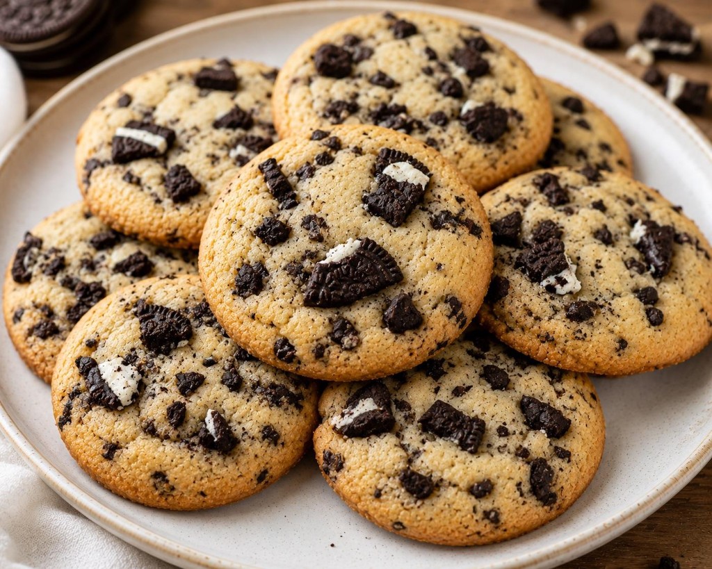Oreo Cookies — freshly baked eggless cookies